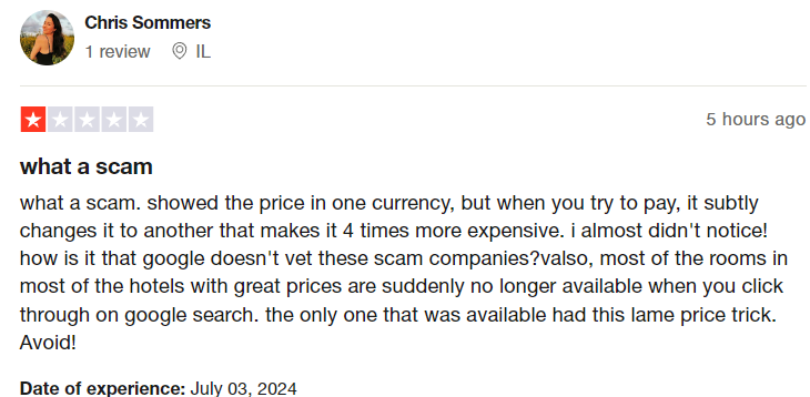 Dingo.com Trustpilot review