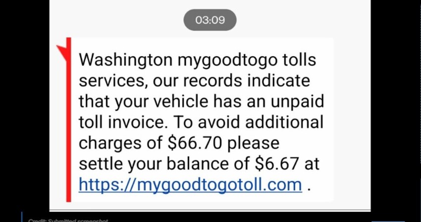 GoodToGo Toll Text Messages Review: Legit or Scam