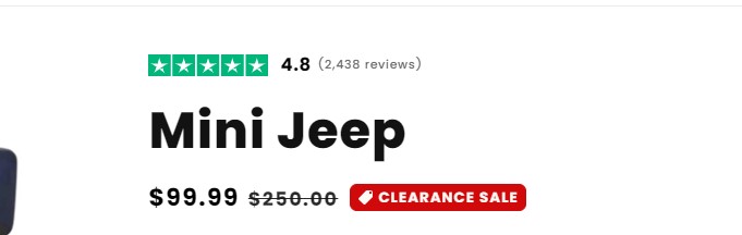 Nova Mini Jeep Pricing