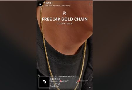 Is Fknrich“Free” Gold Chain Offer Legit?