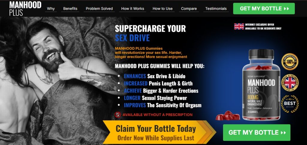 Manhood Plus Gummies Review: Does It Worth Your Money?