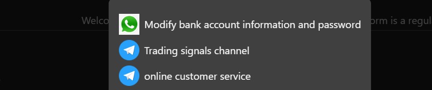 reliance on Telegram for communication