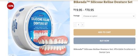 Bikenda Silicone Reline Denture Set Review: Should You Trust It?