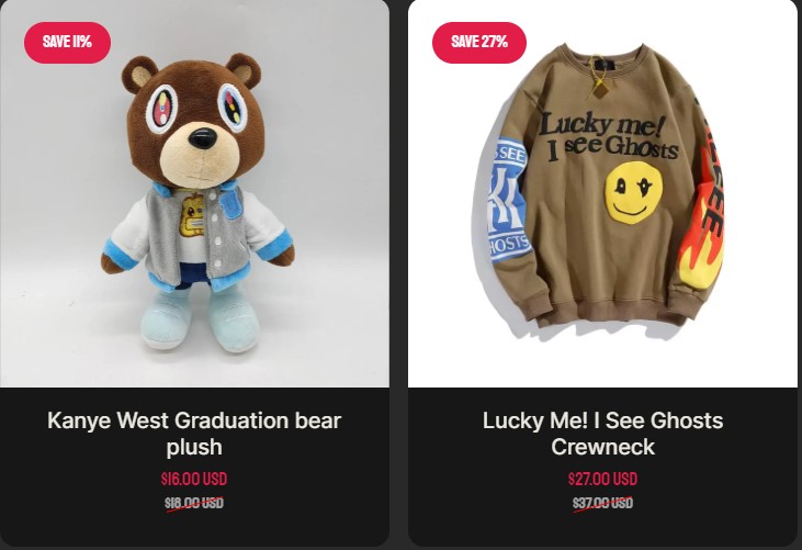 Kanye West Graduation Bear Plush