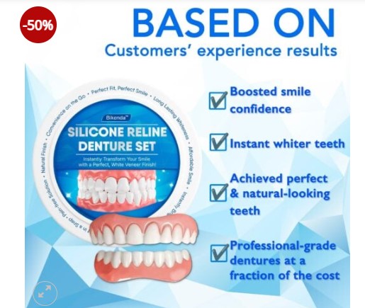 What is Bikenda Silicone Reline Denture Set