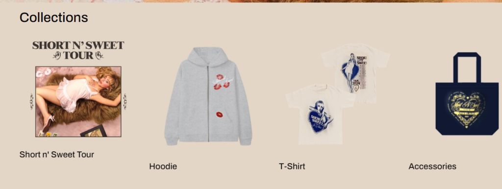 What is SabrinaCarpentersStore.com