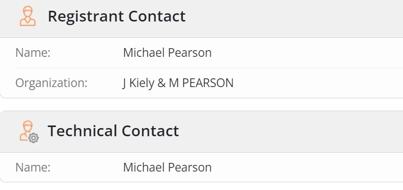 both listed as Michael Pearson