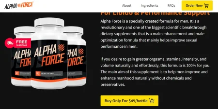 Alpha Force Male Enhancement Review