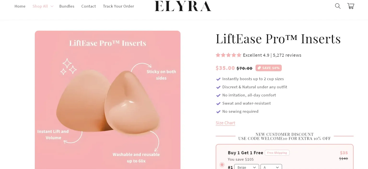 Elyra Bra Inserts Review