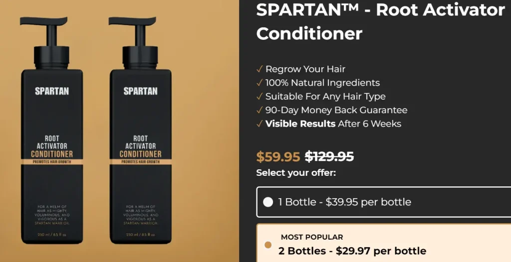 Spartan Hair Shampoo