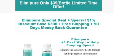 Elimipure Review: Is This Digestive Health Formula Legit?