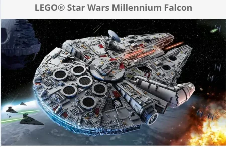 LEGO Millennium Falcon Giveaway Scam