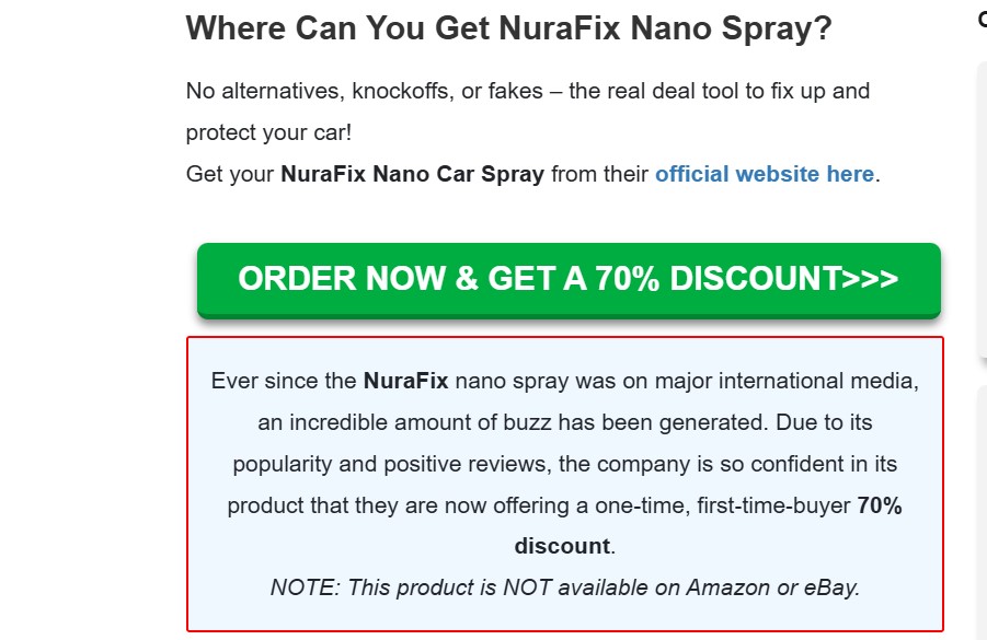 NuraFix Nano Spray