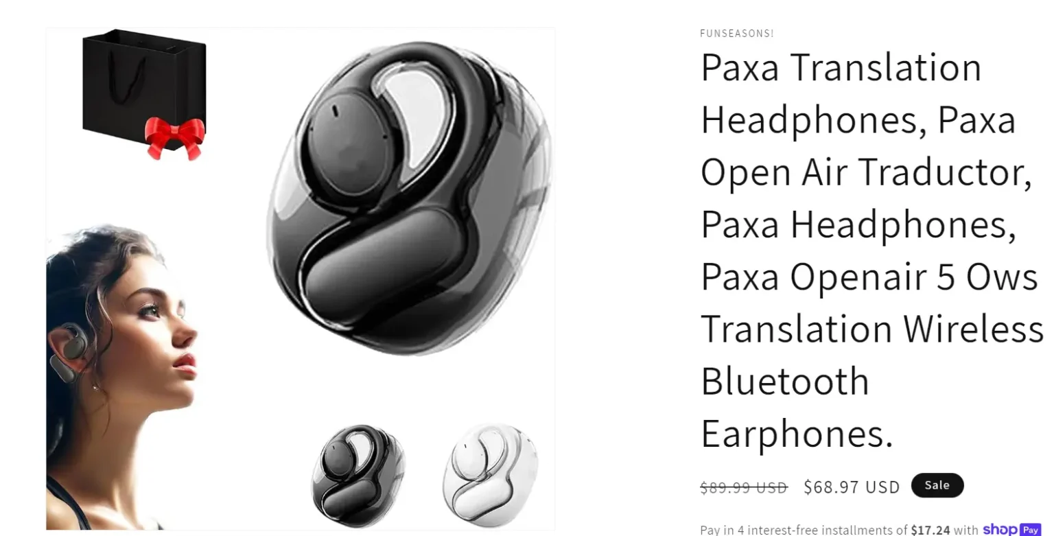 Paxa OpenAir Translation Earbuds Review