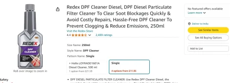 Redex DPF Cleaner Review