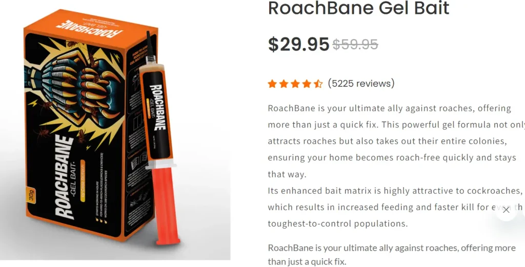 Roachbane Gel Bait