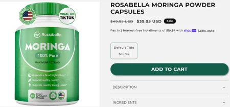 Rosabella Moringa Capsules Review