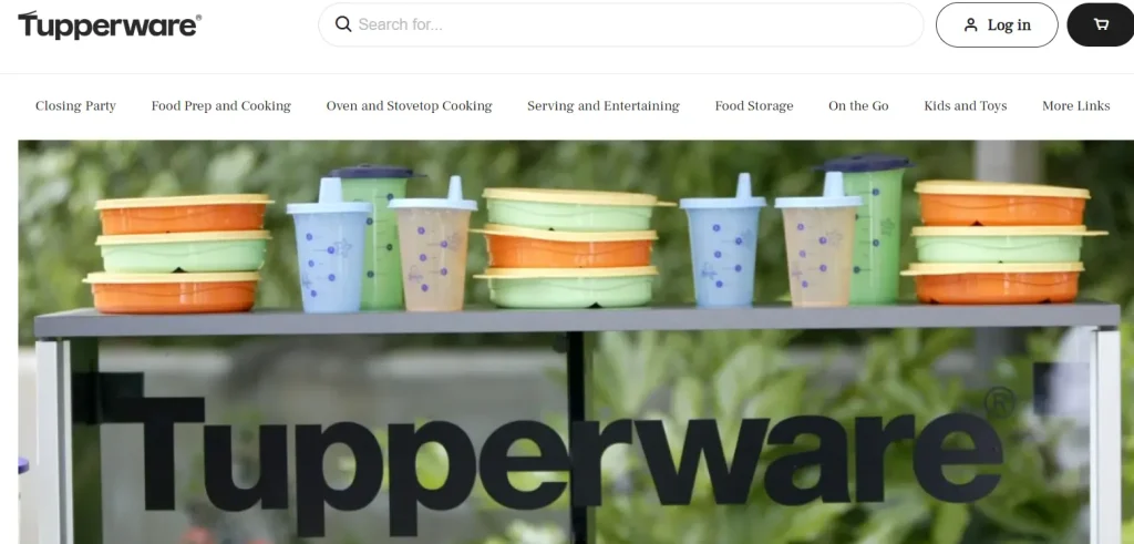 Tupperware Closing Party Sale