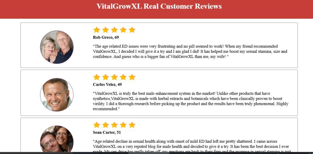 Vital Grow XL Gummies