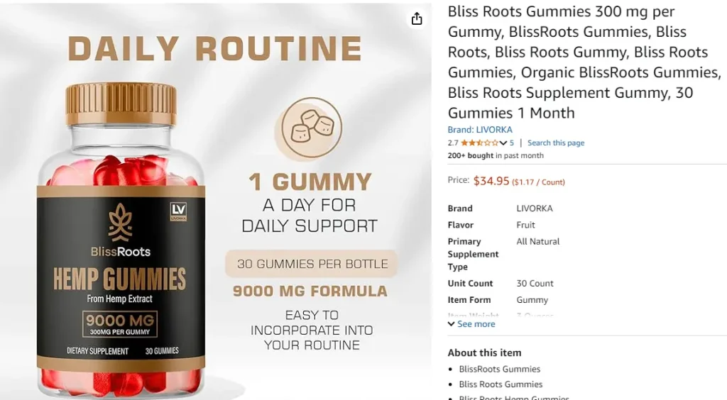 Bliss CBD Gummies