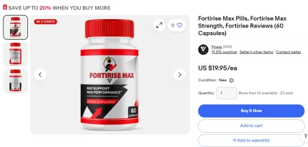 Fortirise Max Review