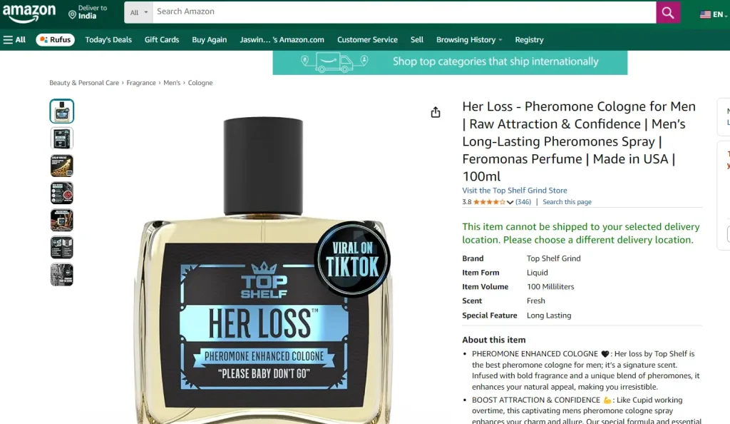 Her Loss Perfume Review