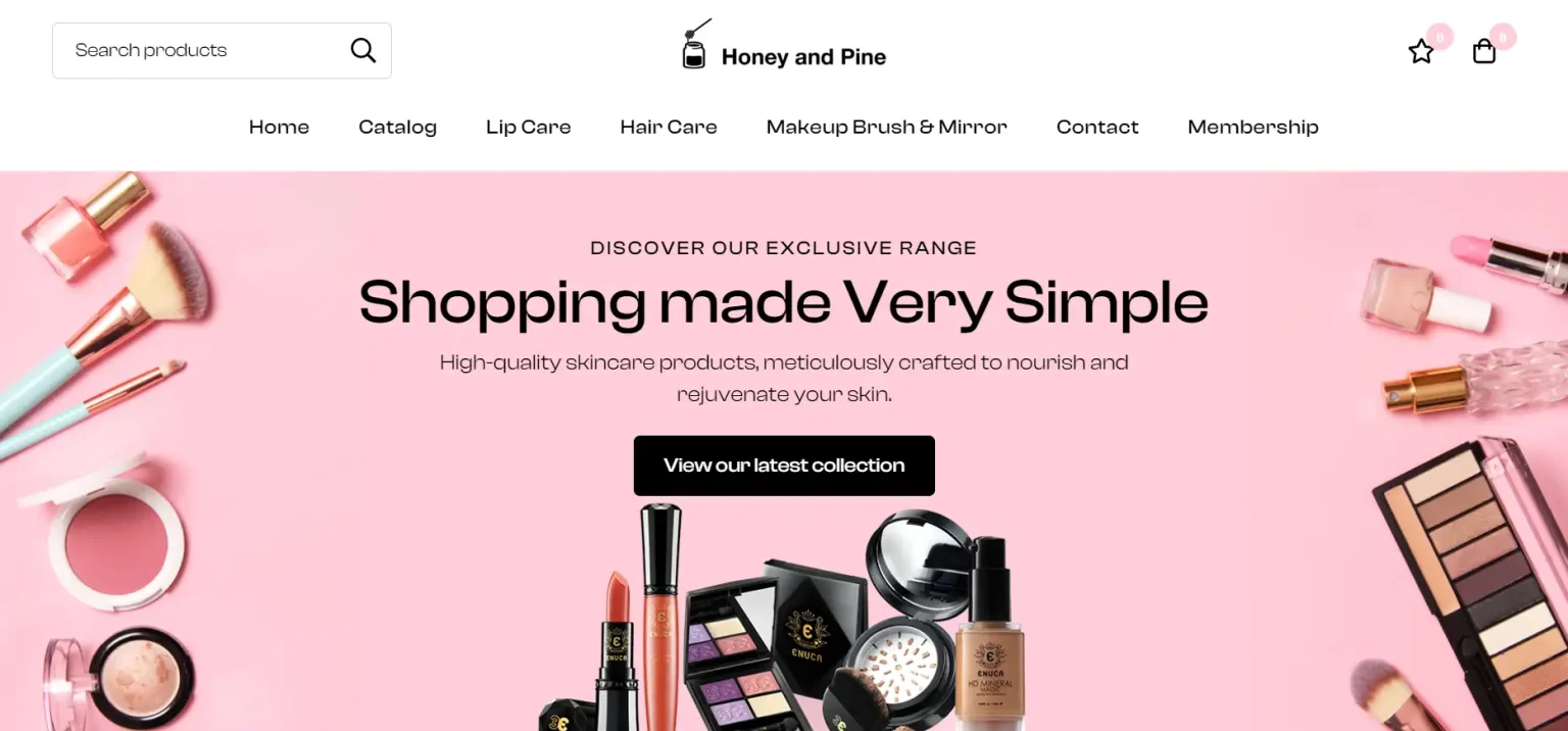 My Honey and Pine Makeup Review