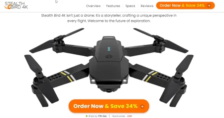 Stealth Bird 4K Drone Review