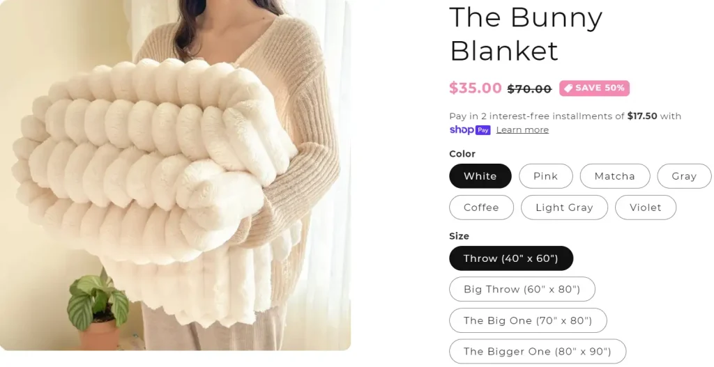 The Bunny Blanket