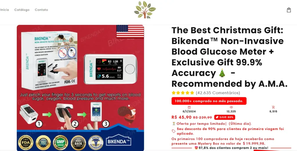 Bikenda Non-Invasive Blood Glucose Meter